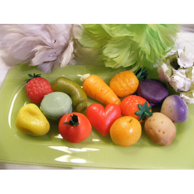 Sujets pâte d'amande