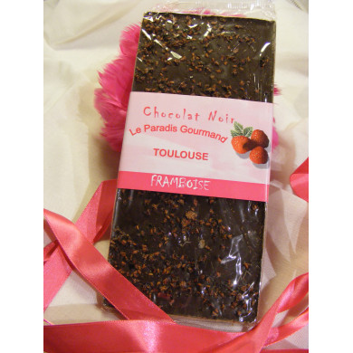 Tablette de chocolat noir menthe