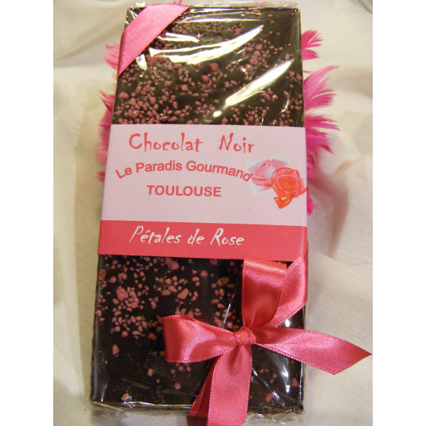 Tablette de chocolat noir menthe