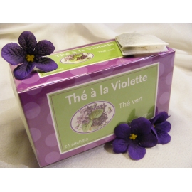 Thé vert à la Violette (sachets)