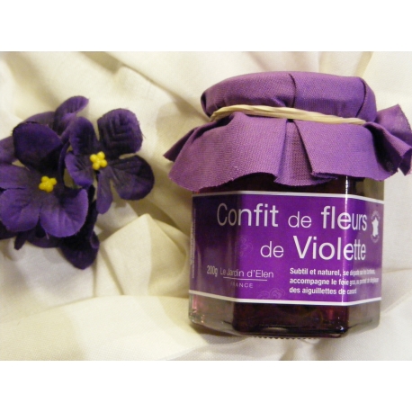 Confit de fleurs de Violette