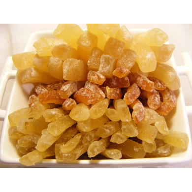 Mélange d'écorces confits