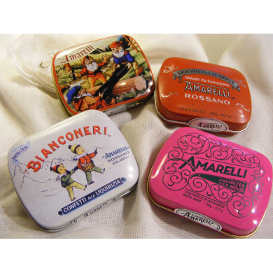 Boites de reglisses AMARELLI