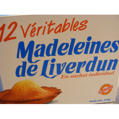 12 véritables Madeleines de Liverdun