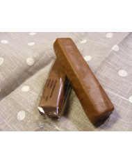 Guimauve à l'arôme naturel de fleur d'oranger enrobée de chocolat au lait