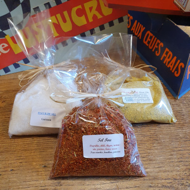 Sélection de 3 sels