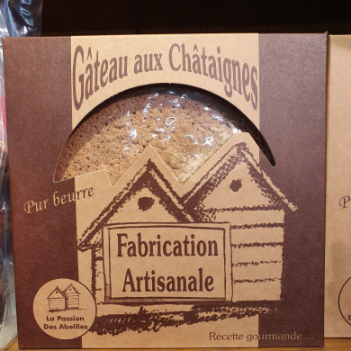 Gâteau châtaignes acheté 1 aux noix offert