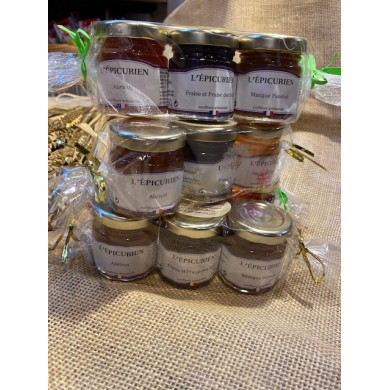 Lot de 3 mini confitures