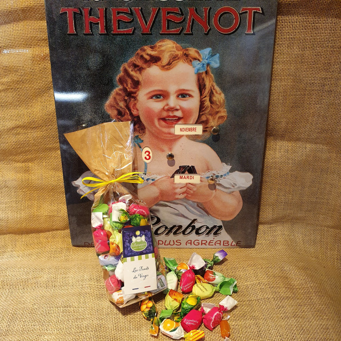 Bonbons fourrés pulpe de fruits