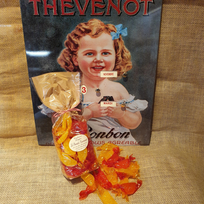 Bonbons tranches oranges et citrons