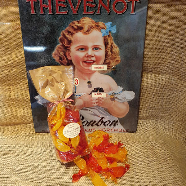 Bonbons tranches oranges et citrons