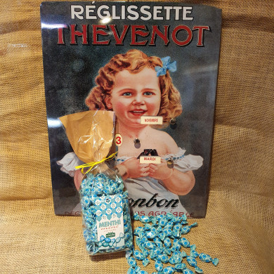 Bonbons mini menthe durs