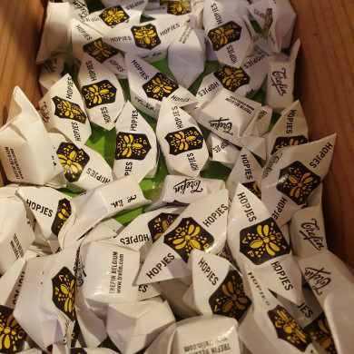 Bonbons HOPJES caramel dur au café